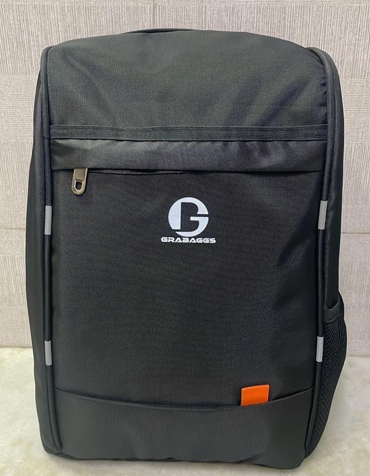 Premium Black Laptop Backpack | Stylish & Durable Backpack for Office, College & Travel