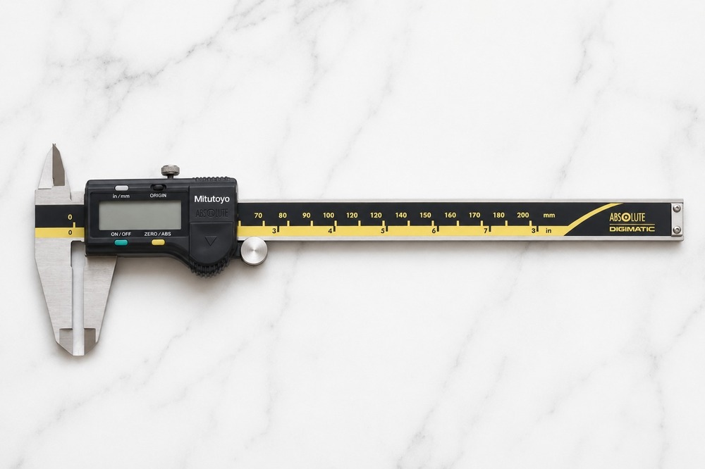 MITUTOYO Digital Caliper 200MM Advanced, Battery Powered, Inch Vernier Caliper Digital Caliper (0-200 mm)