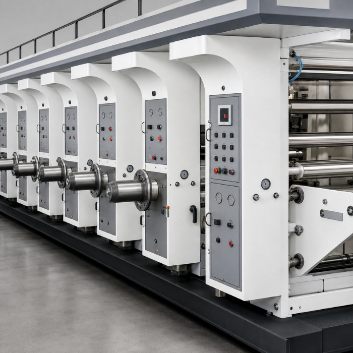 Shafted Rotogravure Printing Machine