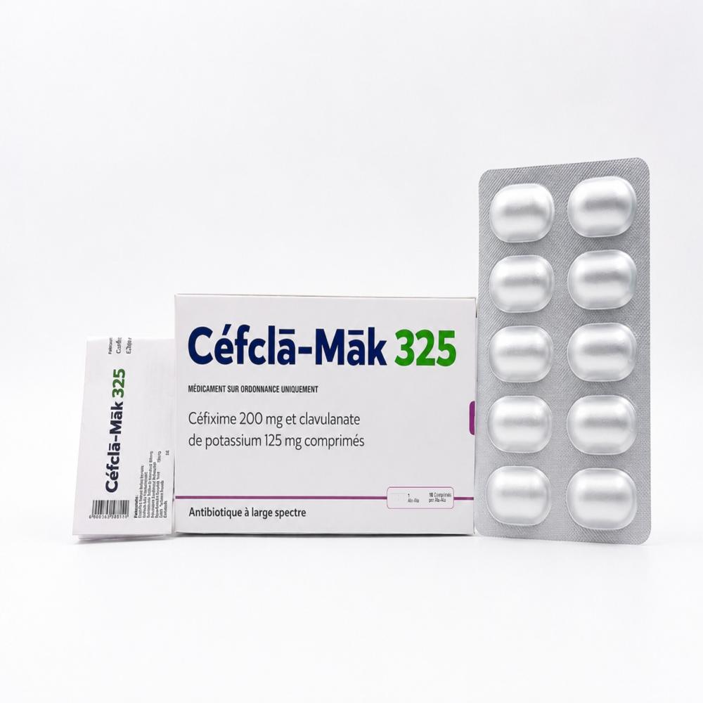 Cefcla Mak 325 - Cefixime 200mg and Clavunic Acid 125mg Tablet