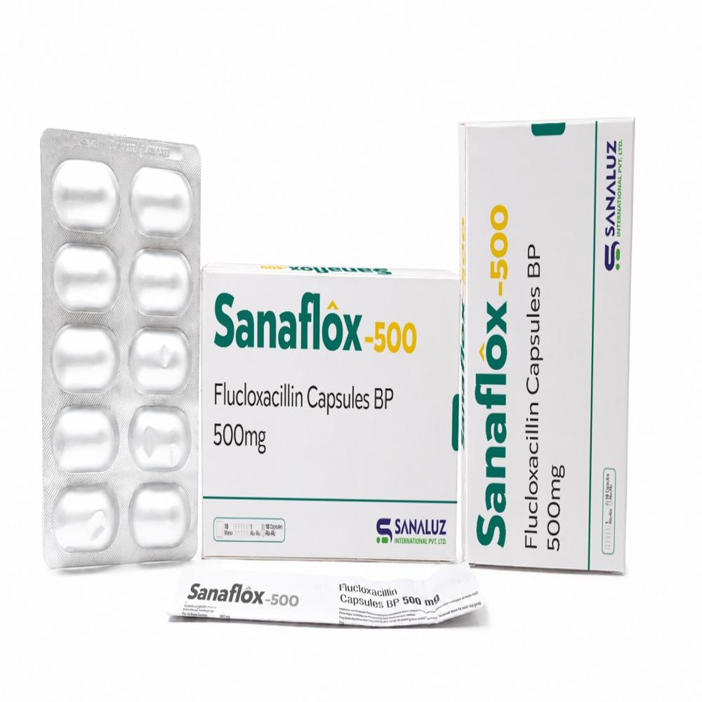 Sanaflox - Flucloxacillin 500mg Capsule