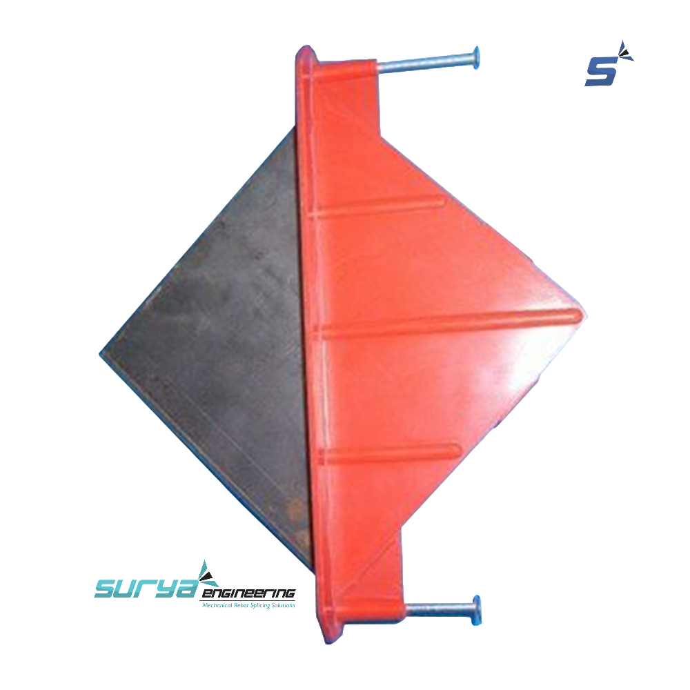 Plate dowel load transfer system for concrete floors