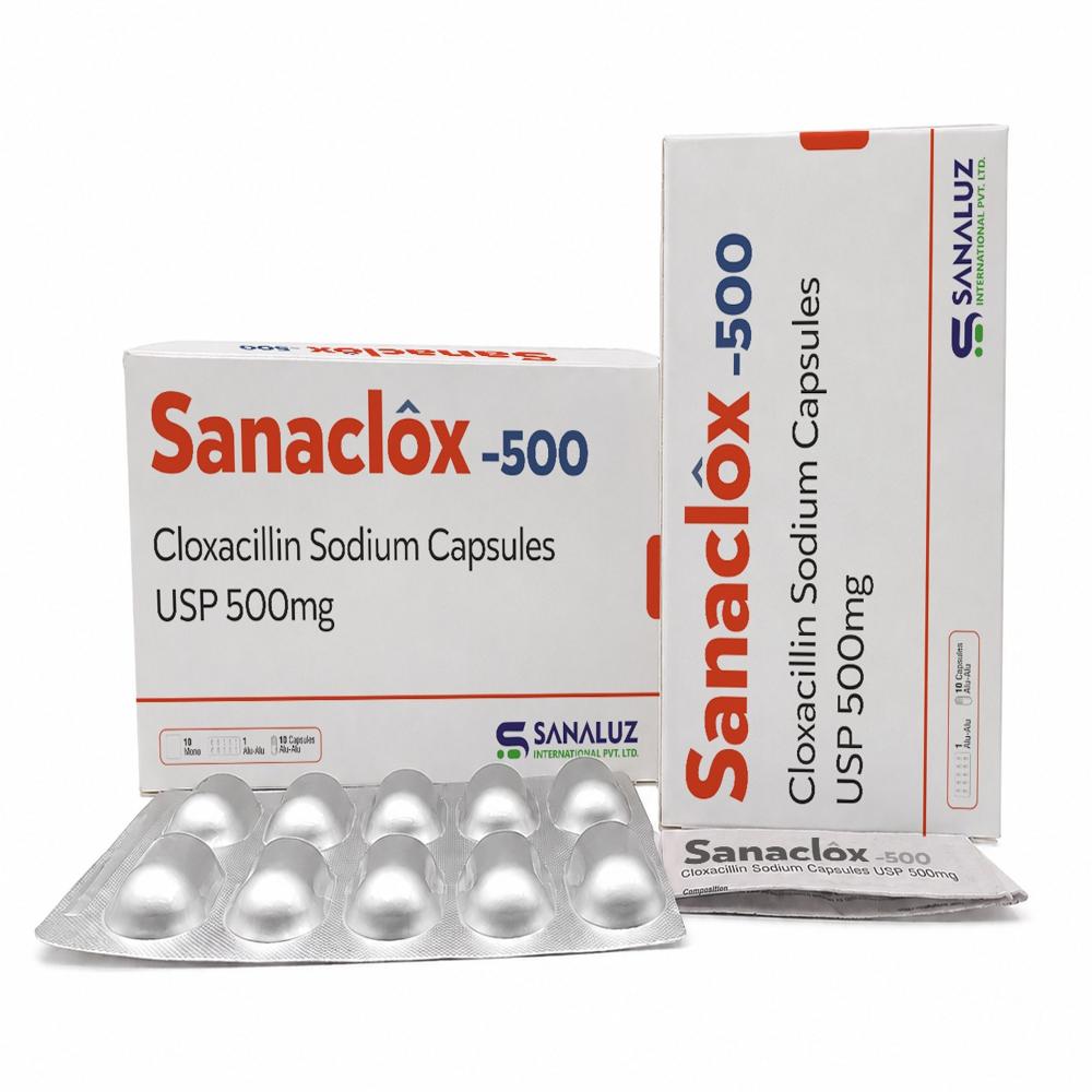 Sanaclox - Cloxacillin 500mg Capsule