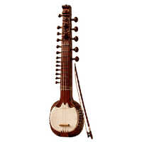 Esraj Instrument - Color: Natural Wood Finish