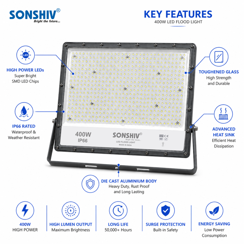 400w Flood light DOB