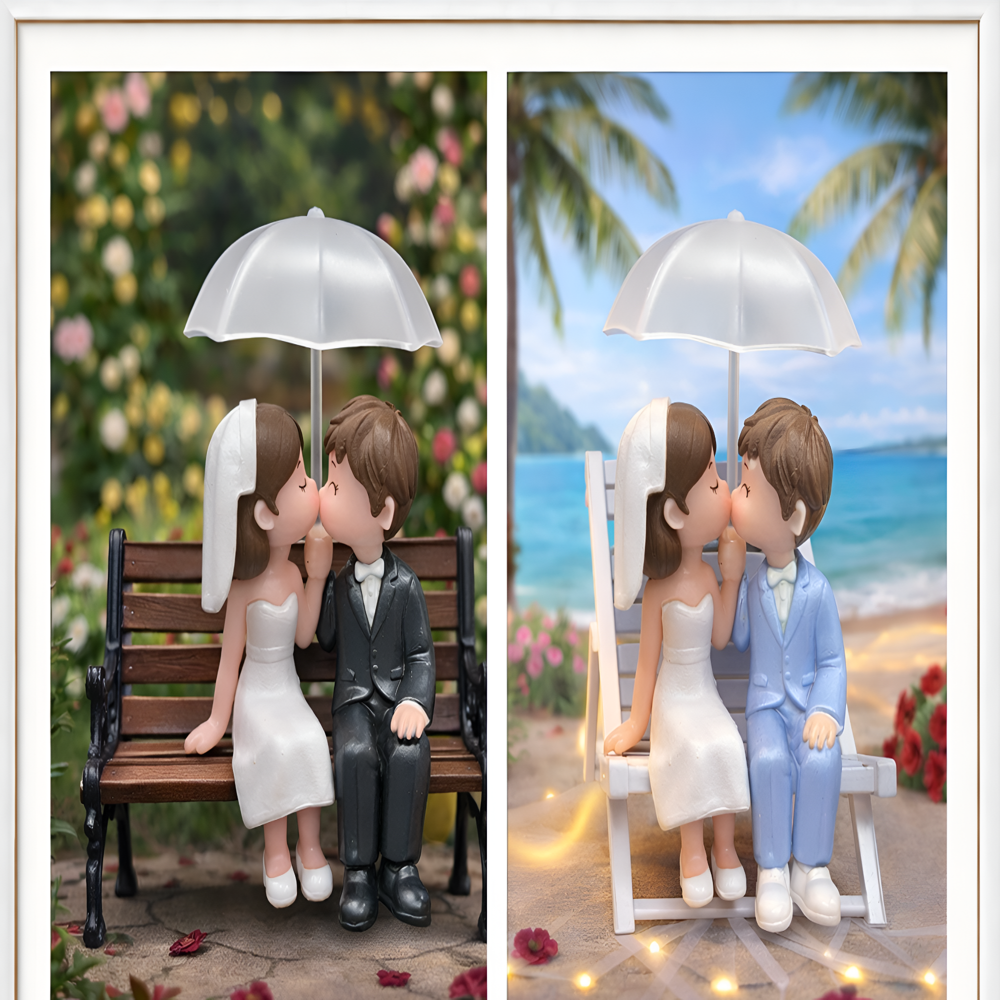 Romantic Bride Groom Miniature