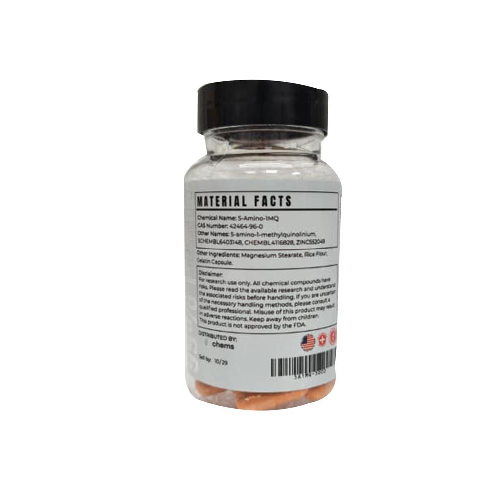 Swiss Chems 5- Amino-1MQ 50mg 60 Caps