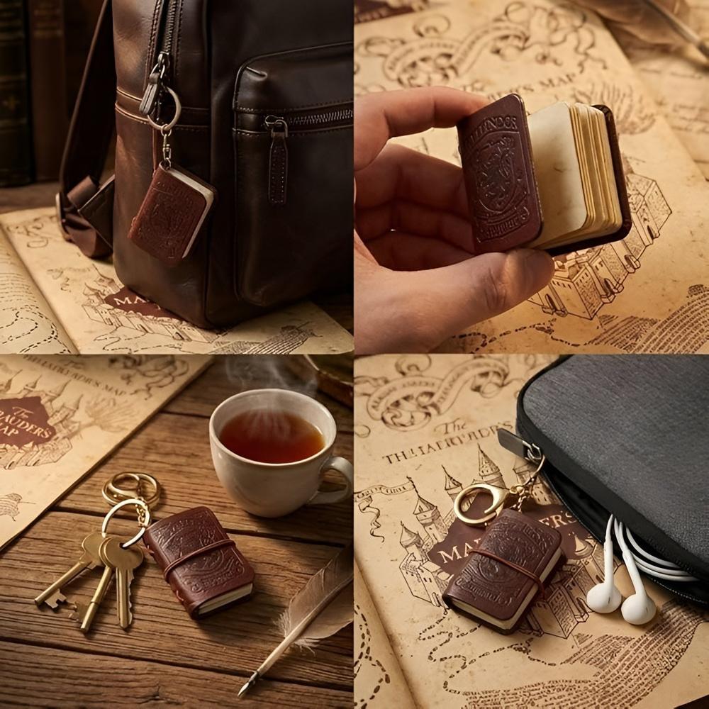 Mini Book Keychain