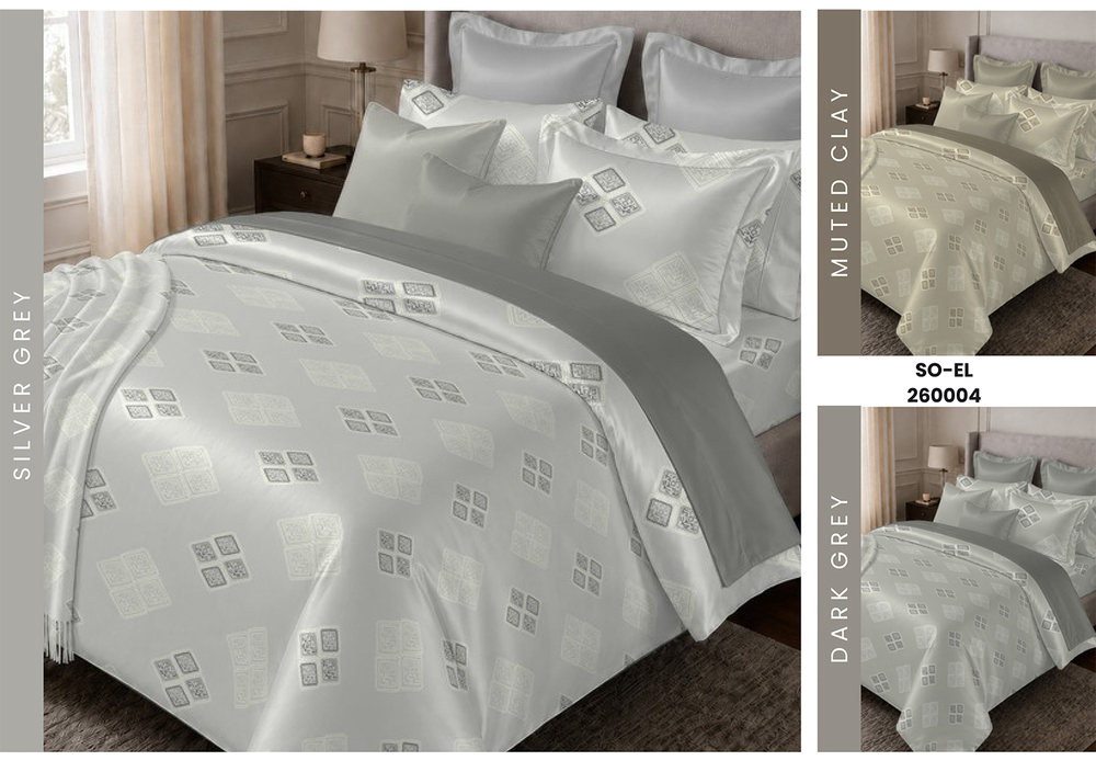 260004 Elegance Design Super Soft Double Bedsheet Set