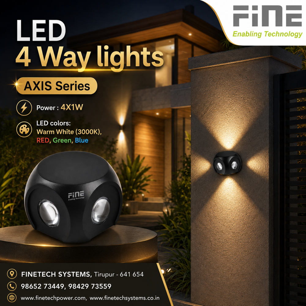 LED 4 Way lights