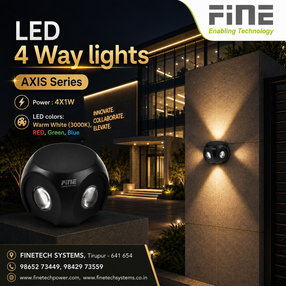 LED 4 Way lights