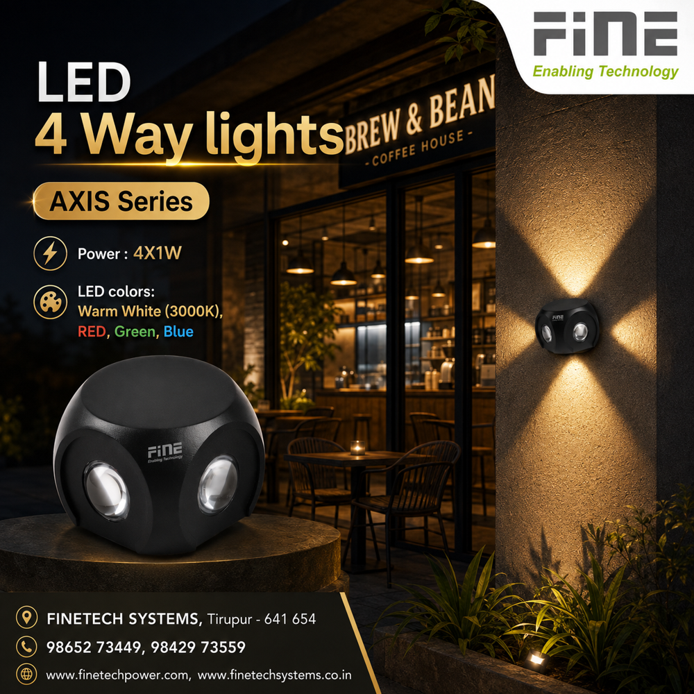LED 4 Way lights