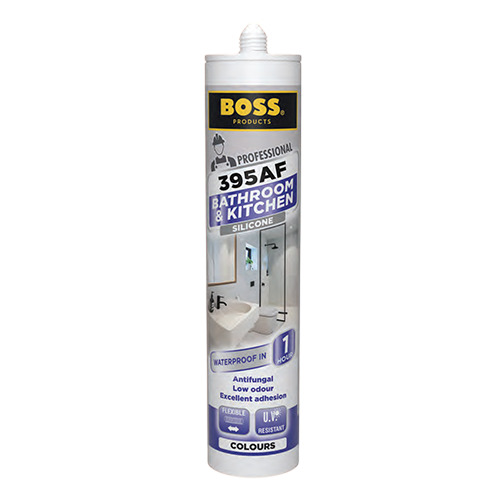 Boss 395AF Anti Fungal Bathroom And Kitchen Sealant