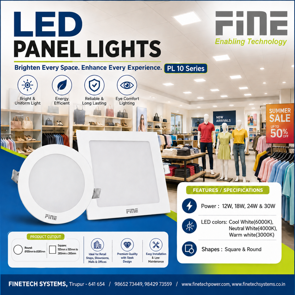 LED panel lights