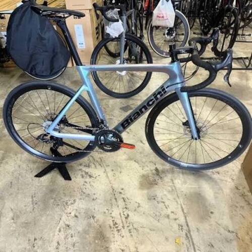 Bianchi SPRINT - 105 Carbon Road Bike - 2026 - celeste metallic / CK16 full glossy