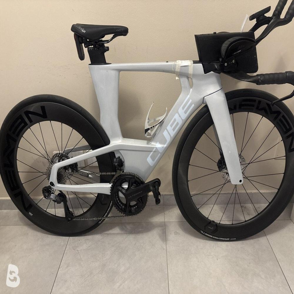 CUBE AERIUM C:68X SLT - Carbon Triathlon Bike - 2026 - nebula / white