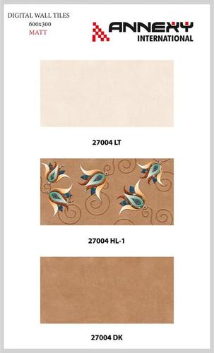 Any Color Ceramic Matt Wall Tiles 30X60