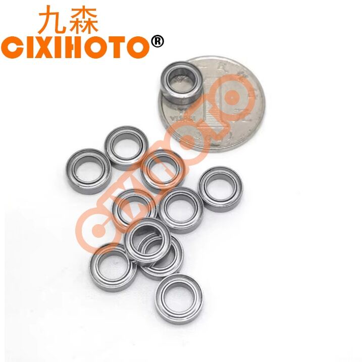 MR63 3x6x2mm Miniature Deep Groove Ball Bearing for Finger Skateboard, Toy Car, Guide Wheel, Jewelry