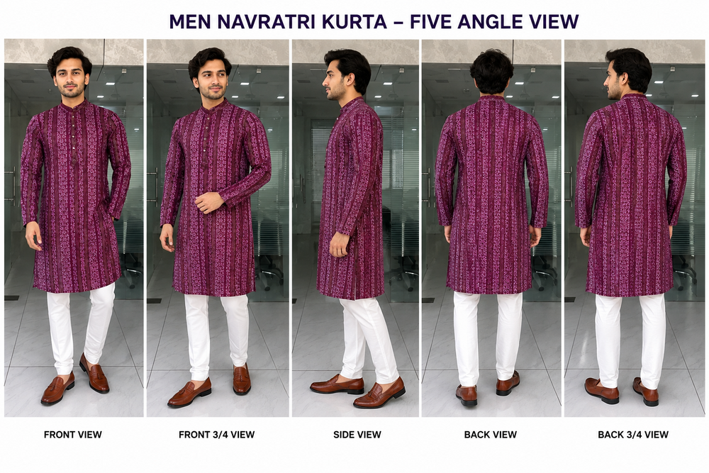 Men Navratri Kurtas