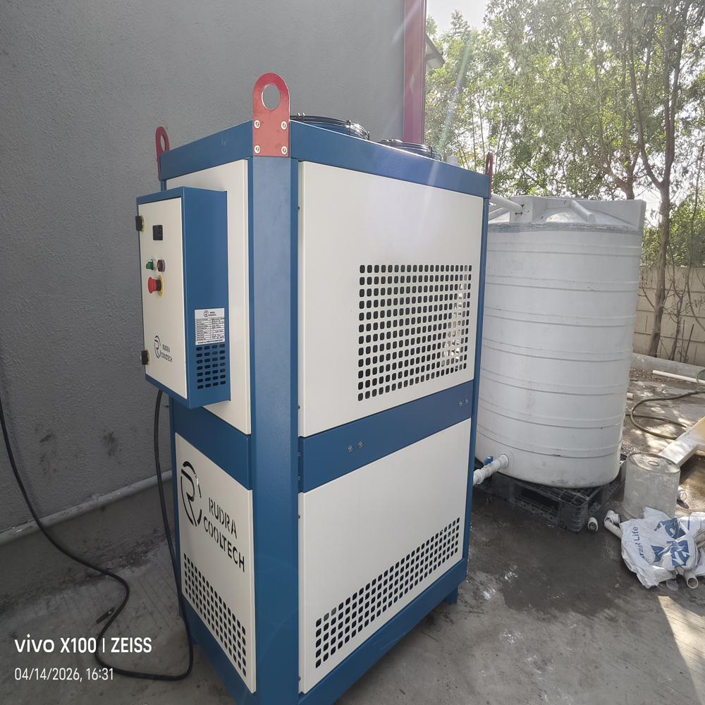 10 TR Air Cooled Water Chiller for Injection Molding Machine