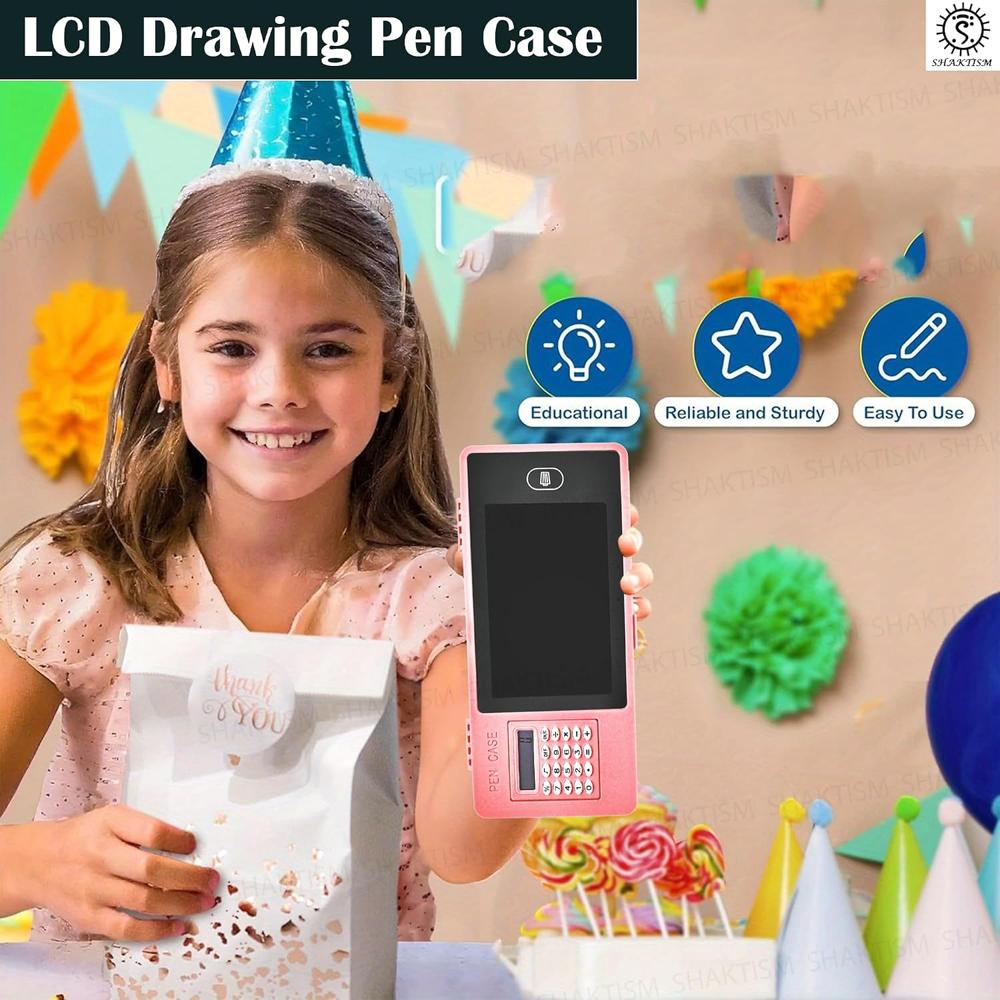LCD Pencil Case with Calculator