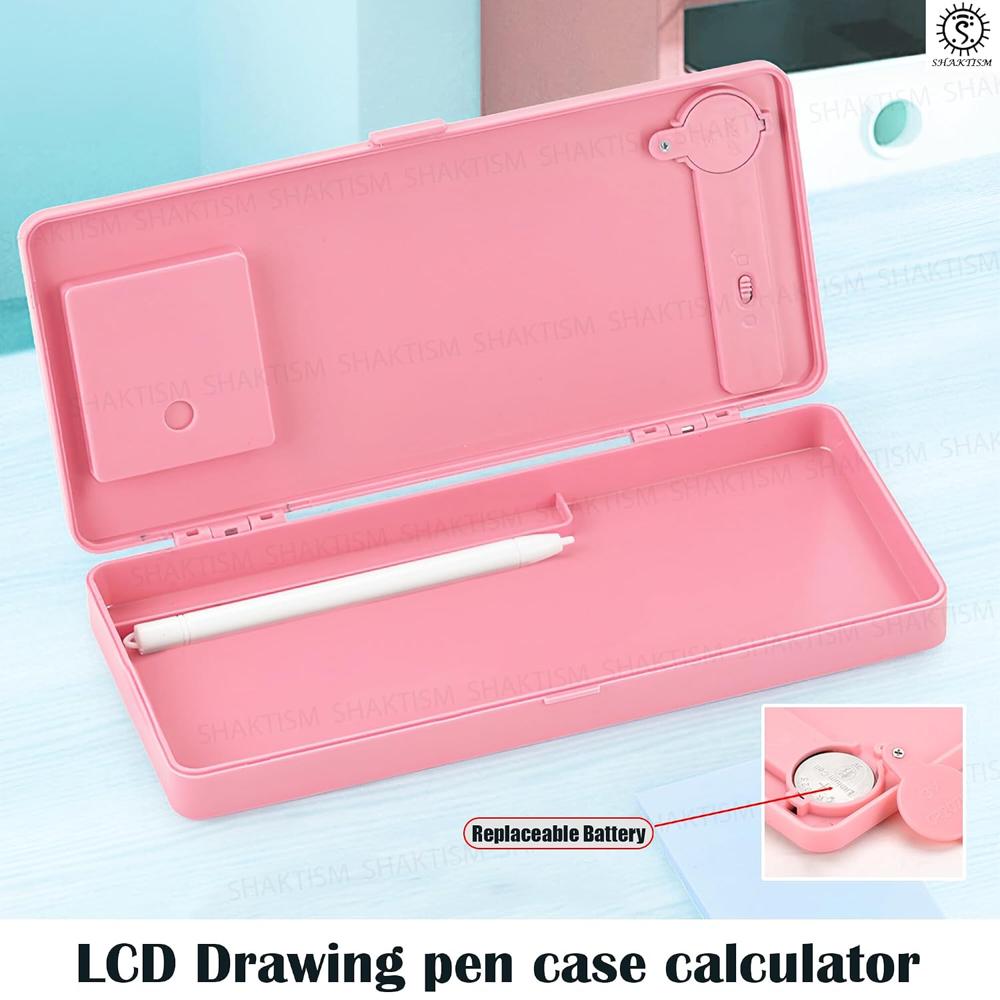 LCD Pencil Case with Calculator