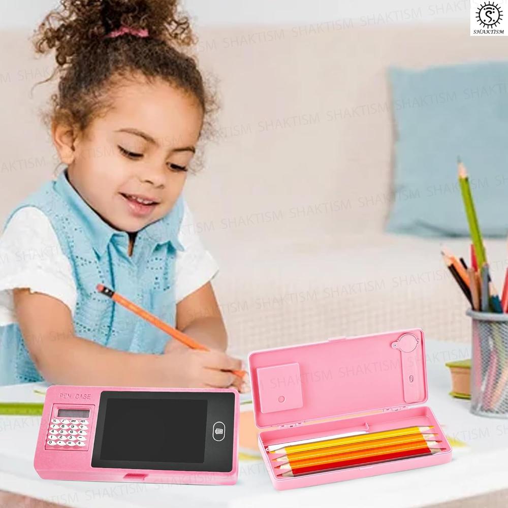 LCD Pencil Case with Calculator