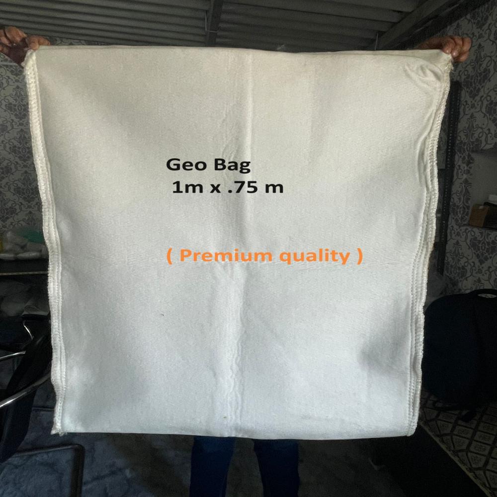 Geo Textile Bag - Application: Riverbank Protection | Erosion Control | Soil Stabilization | Slope Protection.