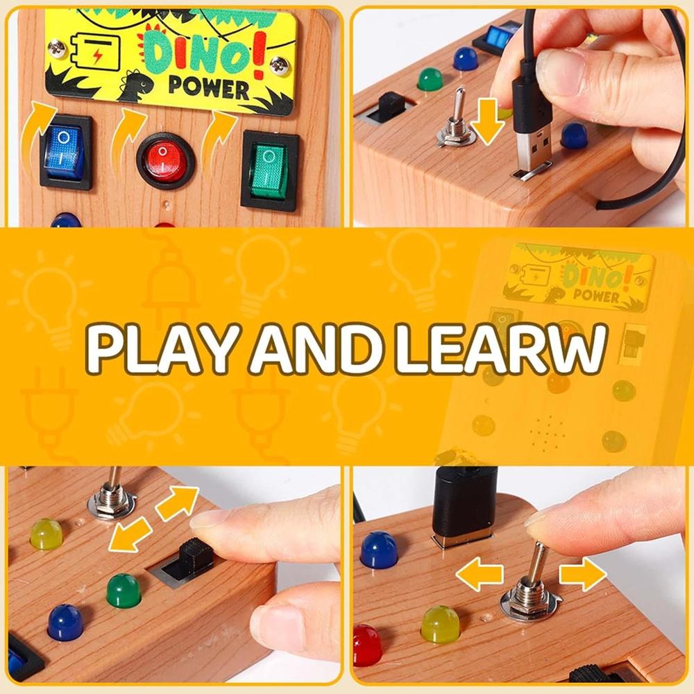 Led Light Busy Board