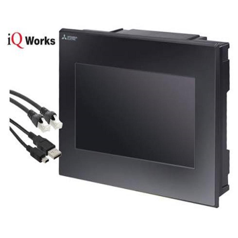 Mitsubishi Electric, GOT Simple Series (GS21 Model) GS2107-WTBD-N, 7