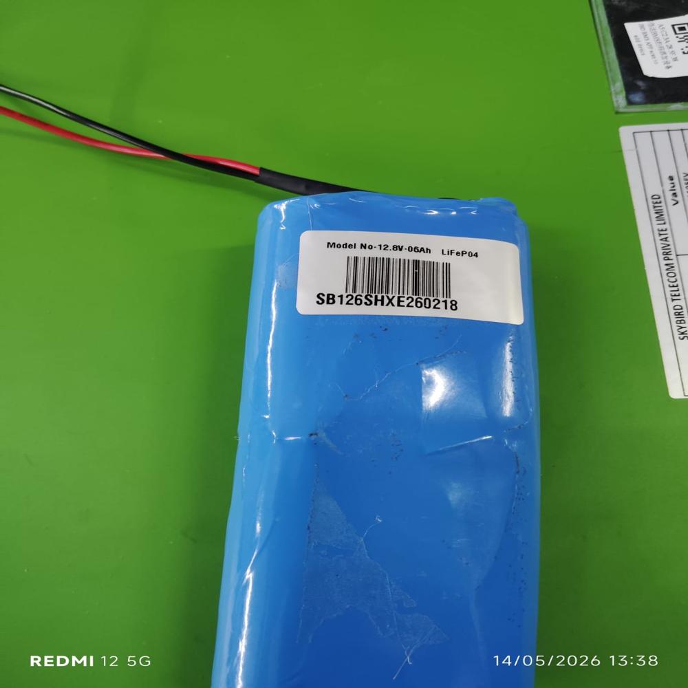Lithium battery 12.8v ah
