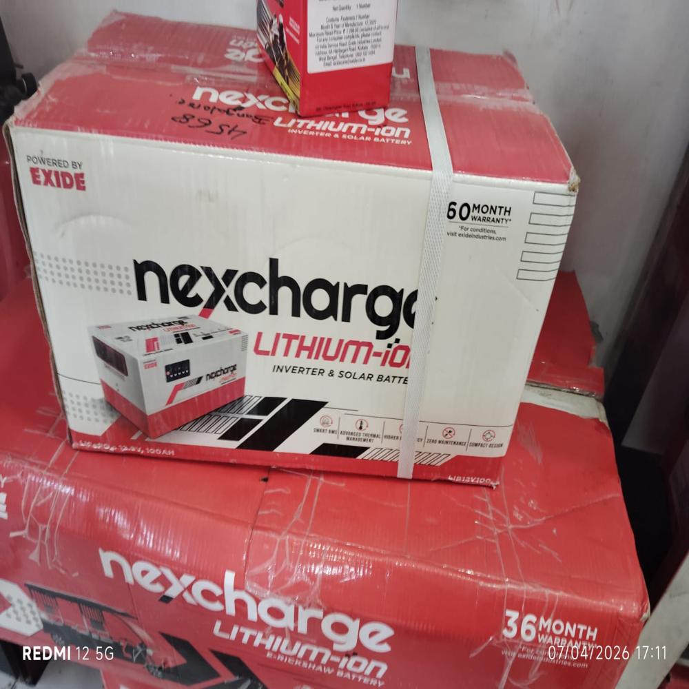 E rishka battery exide 51.2v -100