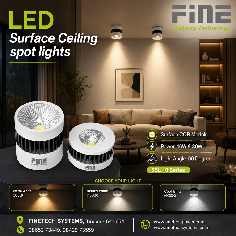 LED surface ceiling spot light