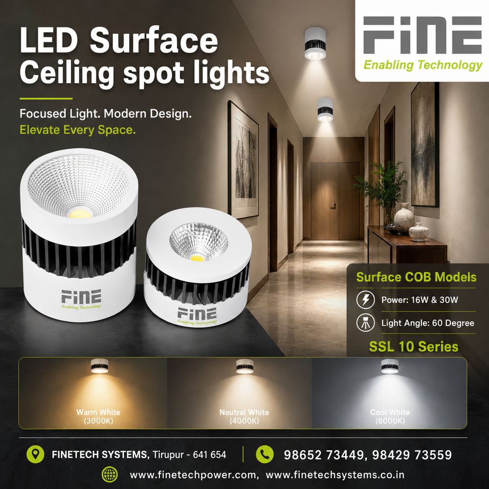 LED surface ceiling spot light