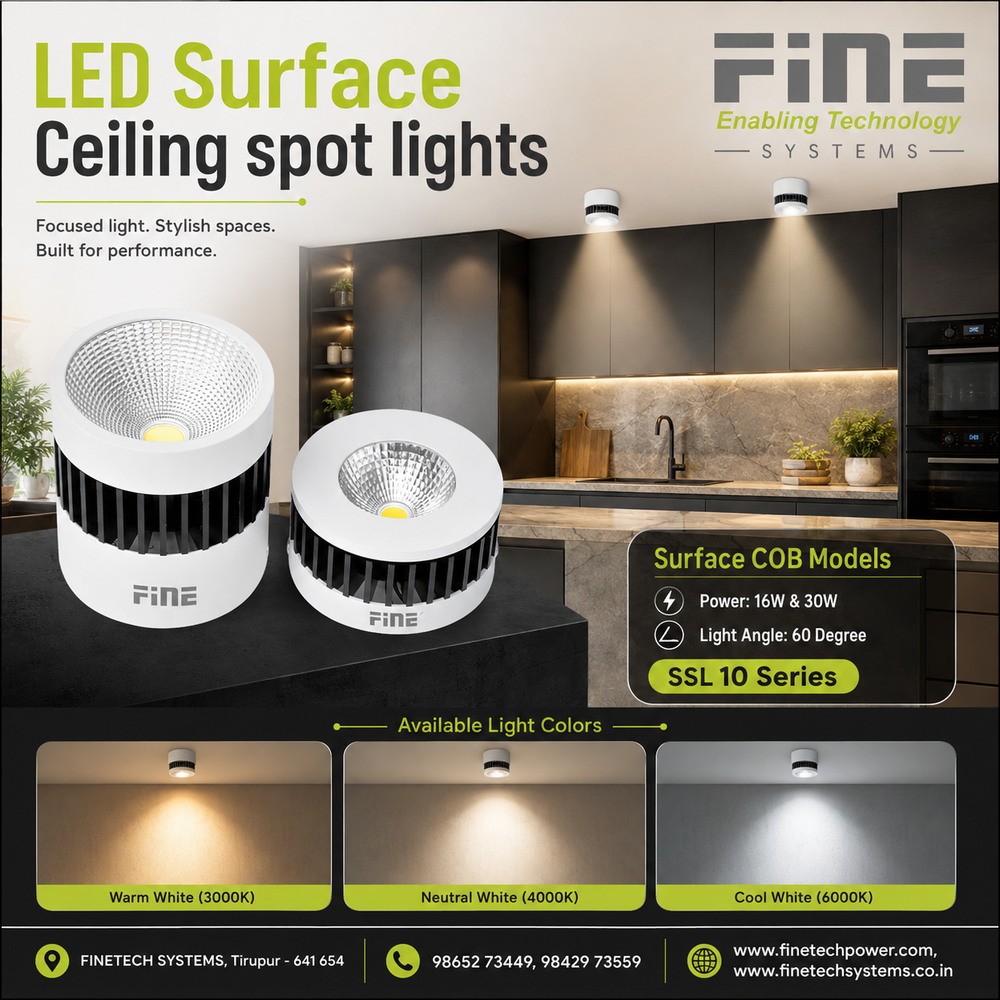 Led Surface Ceiling Spot Light