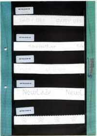 16mm to 30 mm Jaquard Elastic Tapes