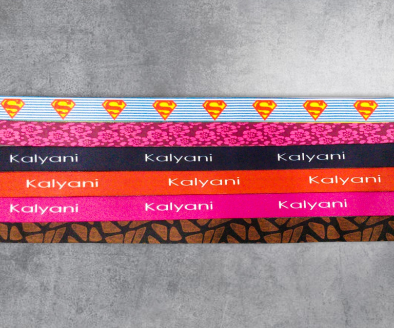 Digital Printed Elastic Tapes