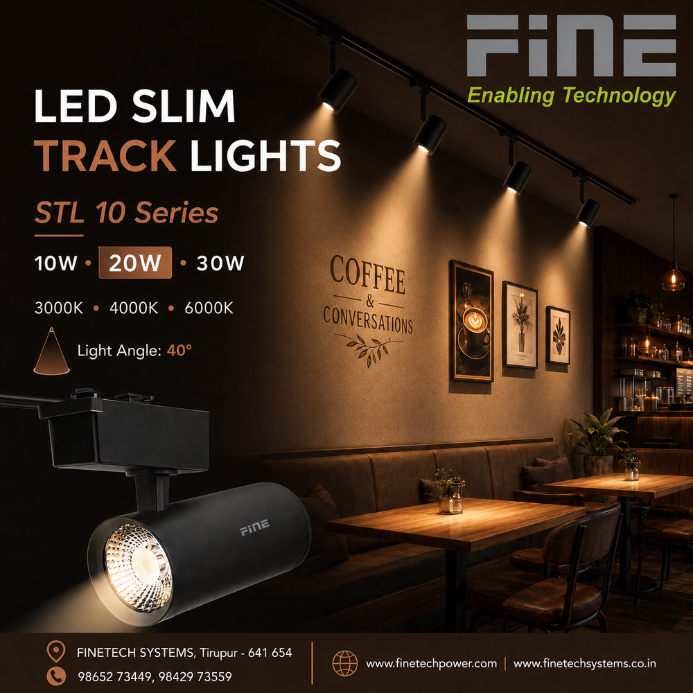 LED slim track lights