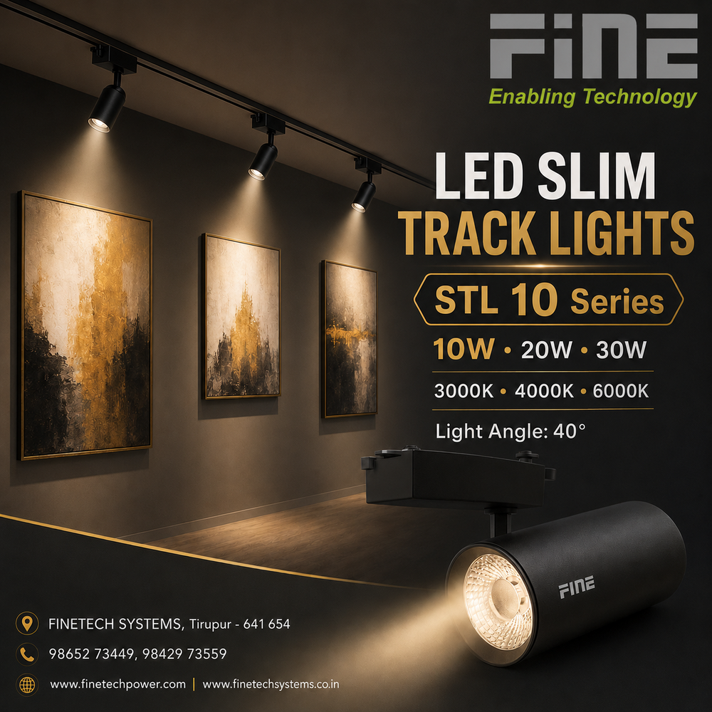 LED slim track lights