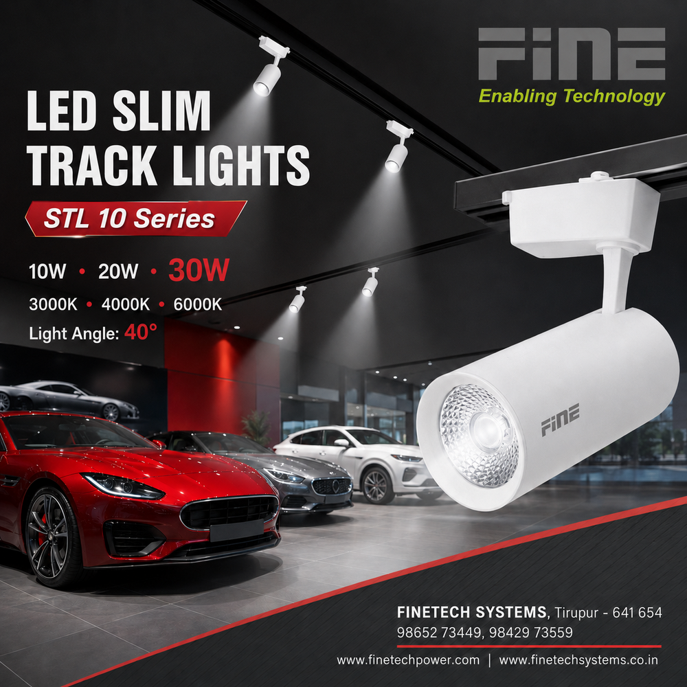 LED slim track lights