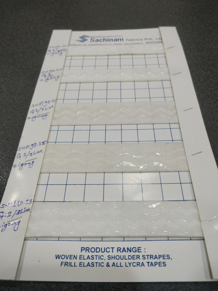 Woven Silicon Coated Elastic