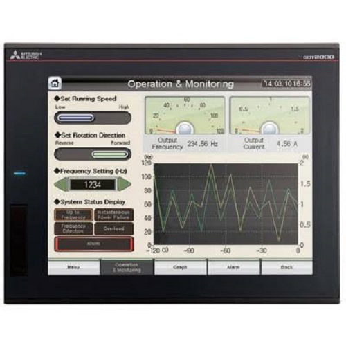 Mitsubishi Electric, Got2000 Series (Gt25 Model) Gt2512-Stbd, 12.1" Svga Tft Lcd Hmi, 65K Colors, 24V Dc - Application: Machine Parameter Adjustment