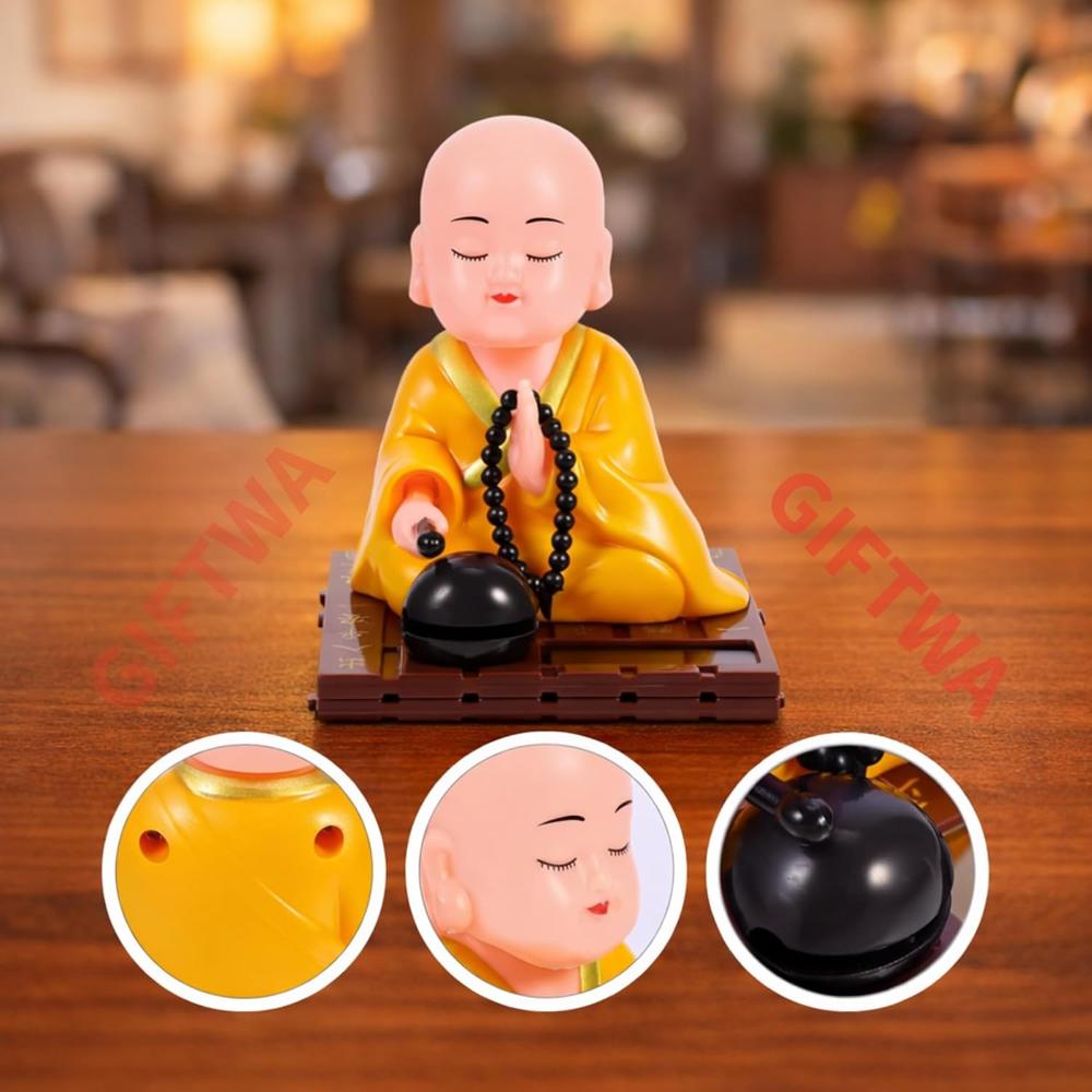 Moving Head solar power Buddha