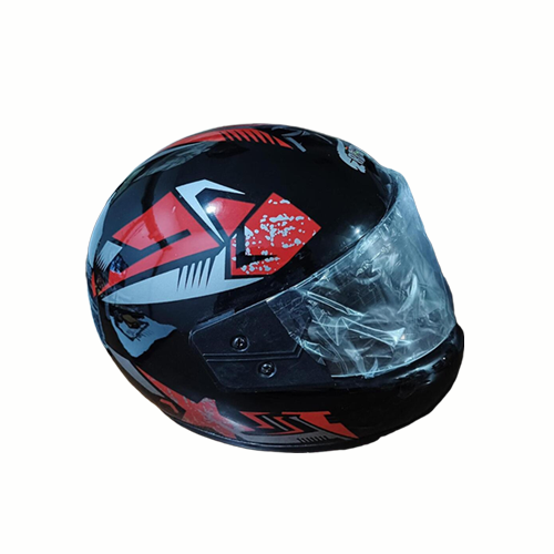 Mahi SA1 Full Face Red Graphic Helmet