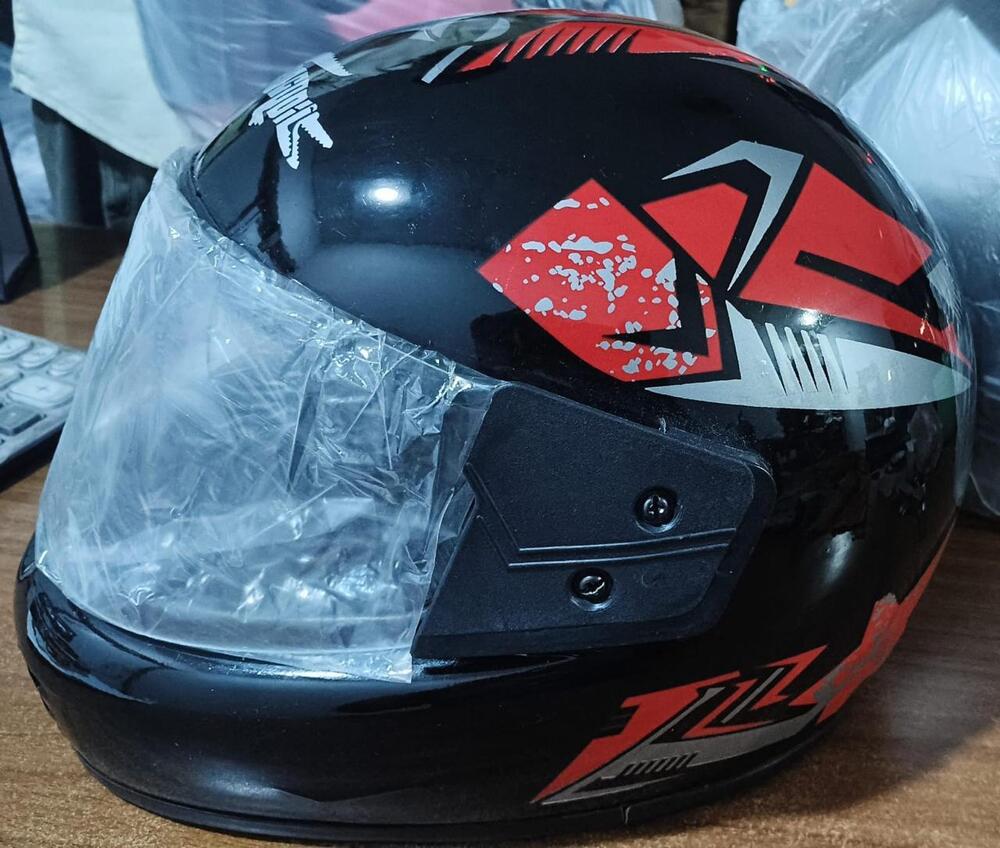 Mahi SA1 Full Face Red Graphic Helmet