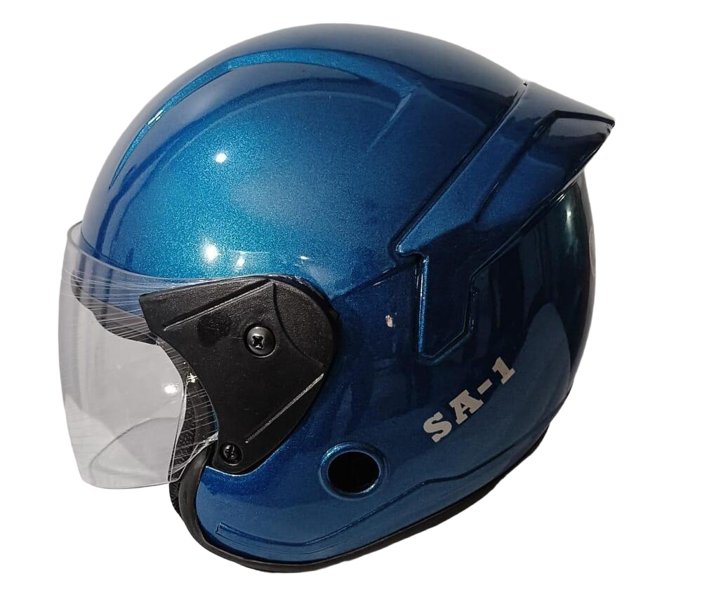 Mahi SA1 Blue Metallic Helmet