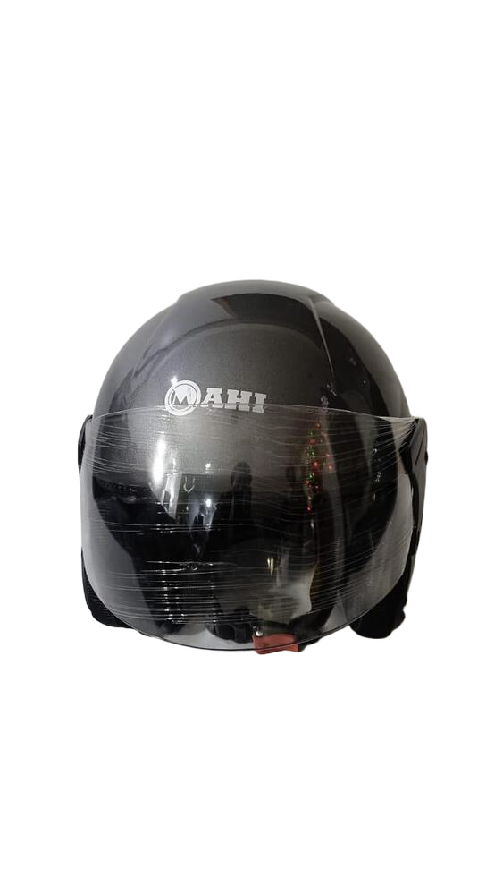 Plastic Black Half Face Bike  Helmet