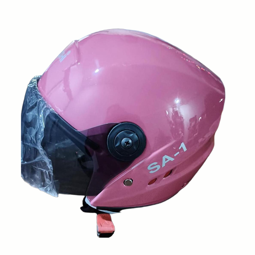 Stiss Open Face Pink Helmet For Girls