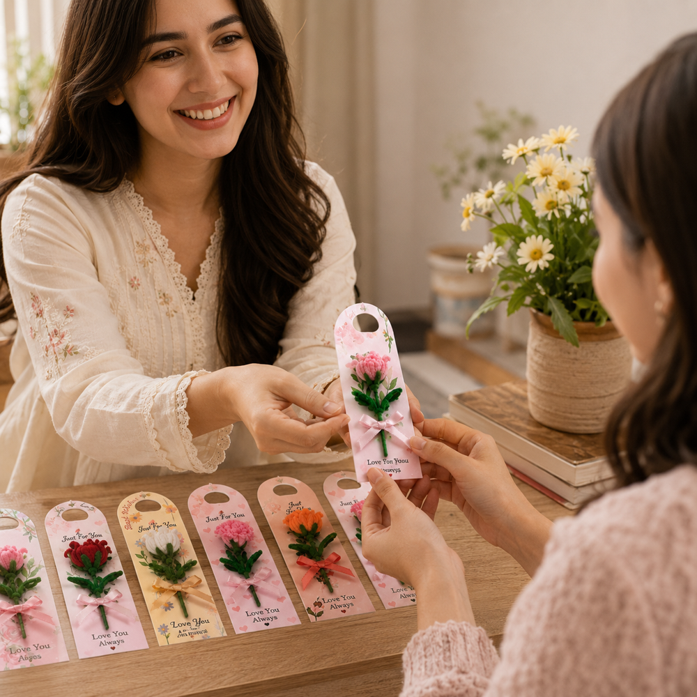 Floral Bouquet Card Holders