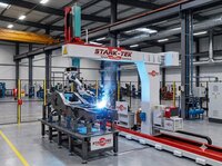 STARK-TEK 9-12 Axis Gantry Welding Robot Cantilever Type